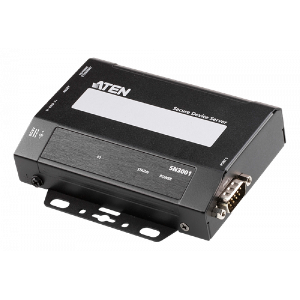ATEN 1-Port RS-232 Secure Device Server over Ethernet Transmission SN3001-AX-G