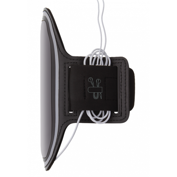 STREETZ Sport armband, reflective, fits up to most 6.5" screens, black SPO-001