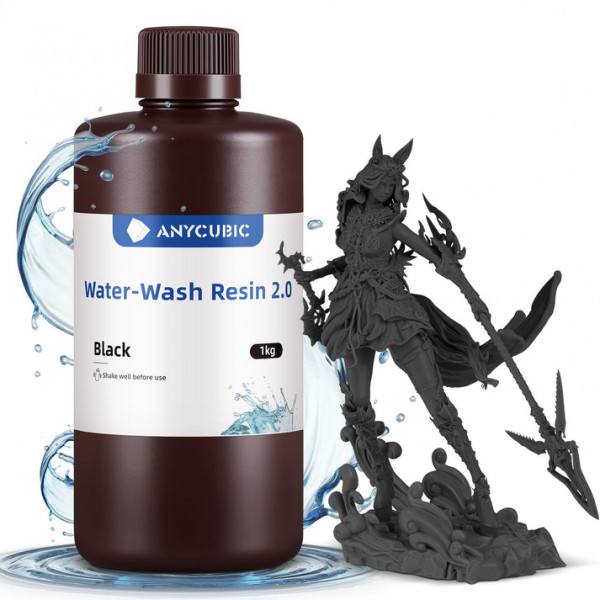 Water-Wash Resin 2.0 - Black - 1 kg SSX2BK-101A