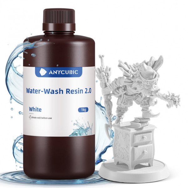 Water-Wash Resin 2.0 - White - 1 kg SSX2WH-101A