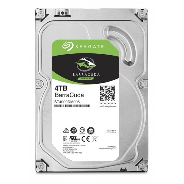 3.5" Hårddisk 4TB - Seagate Barracuda ST4000DM004