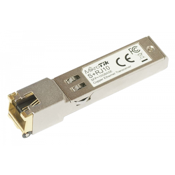 Mikrotik S+RJ10 RJ45 SFP+ 10-100-1000M-2.5G-5G-10G copper module S+RJ10