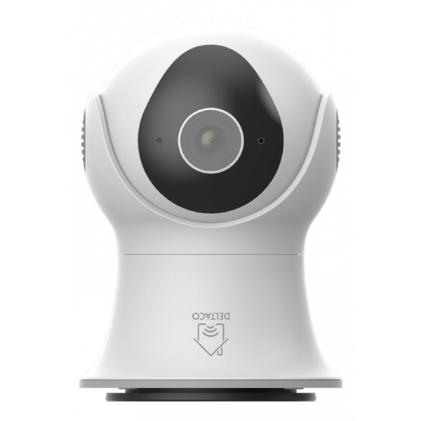 DELTACO SMART HOME WiFi kamera med motoriserad Pan & Tilt-funktion, ut Speed 2s