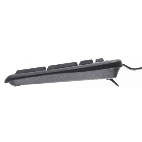 DELTACO tangentbord, 104 tangenter, Litauisk layout, USB, svart, slimm TB-58-LT