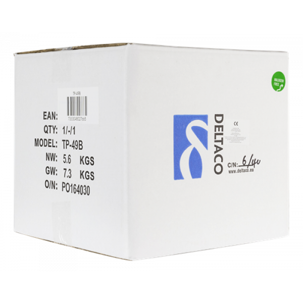 Cat 6A Outdoor Installation U/FTP 100m blacK TP-49B