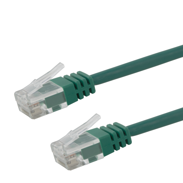 U/UTP Cat6 AWG28 patch cable, 20,0m, green, LSZH TP-620G-SLIM