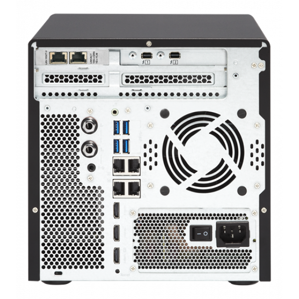 NAS - QNAP TVS-682T-i3-8G med 10xGigabit Ethernet. TVS-682T-i3-8G