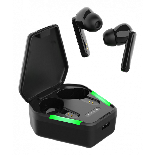 STREETZ True Wireless Stereo, Gaming, in-ear, matte black TWS-115