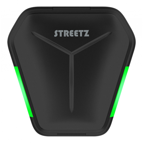STREETZ True Wireless Stereo, Gaming, in-ear, matte black TWS-115
