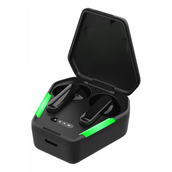 STREETZ True Wireless Stereo, Gaming, in-ear, matte black TWS-115