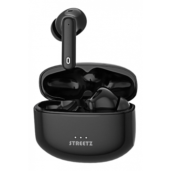 STREETZ True Wireless Stereo, ANC, in-ear, matte black TWS-116