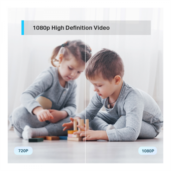 TP-Link Pan/Tilt Home Wi-Fi Camera, High Definition Video: Capture ev Tapo C200