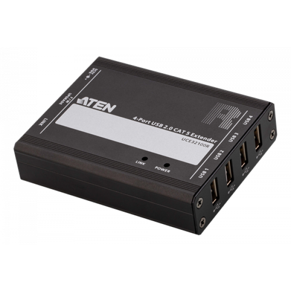 ATEN 4-Port USB 2.0 CAT 5 Extender (up to100m) UCE32100-AT-G