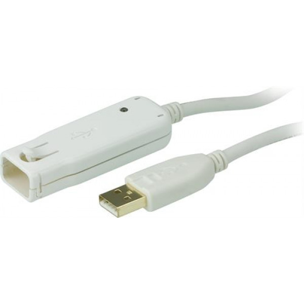 ATEN aktiv USB 2.0 förlängningskabel, 12m UE2120