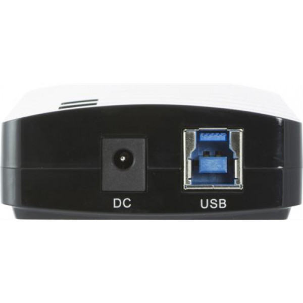 USB Hub - USB 3.0 till USB 3.0 7-port + Nätadapter