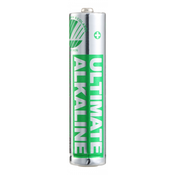 DELTACO Ultimate Alkaline batteries, LR03/AAA size, 100-pack bulk ULTB-LR03-100P