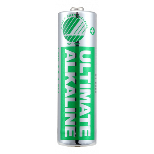 DELTACO Ultimate Alkaline batteries, LR6/AA size, 20-pack bulk ULTB-LR6-20P