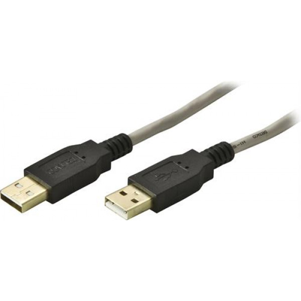 DELTACO USB 2.0 kabel Typ A hane - Typ A hane 2m