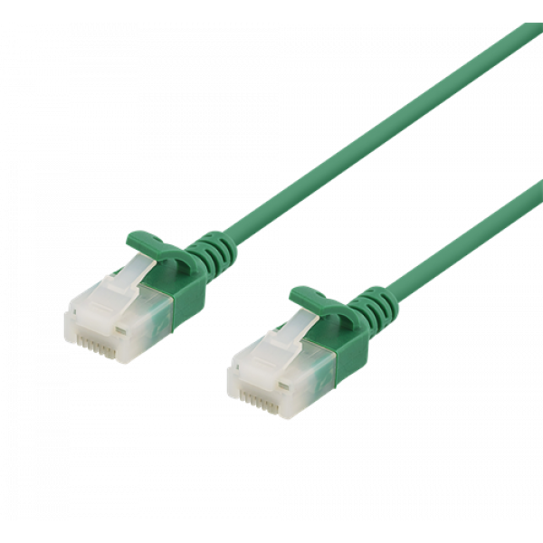Slim U/UTP CAT/6A LSZH 50cm green