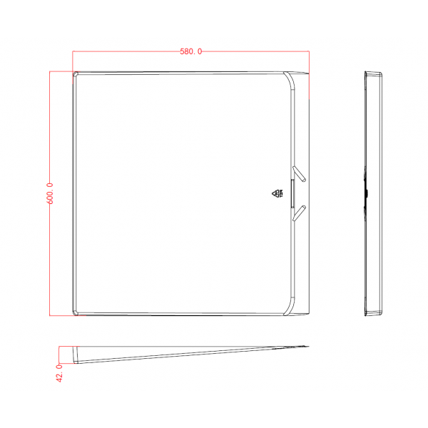 V2 Driptray, 60 x 58cm V2_352296