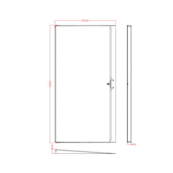 V2 Driptray, 120 x 62 cm V2_7662052