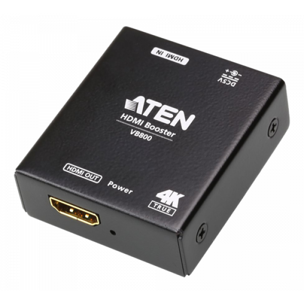 ATEN True 4K HDMI Booster with 4K2K @60Hz (4:4:4), up to 40m (Cascade) VB800-AT-G