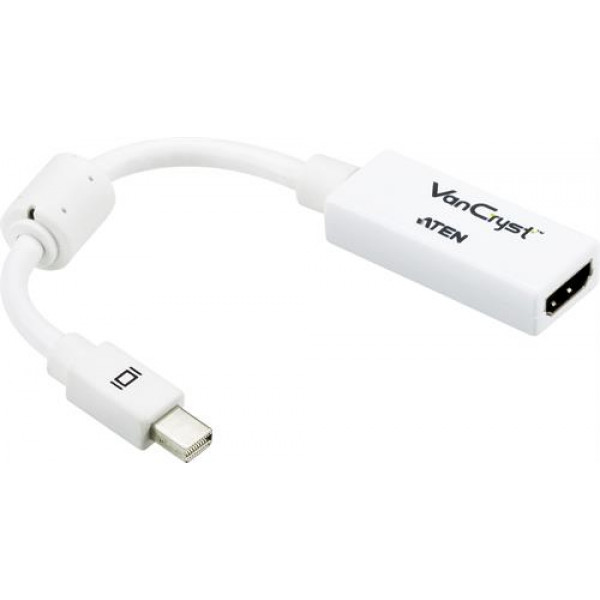 ATEN mini DisplayPort till HDMI adapter, ha-ho, 0,19m, vit VC980-AT