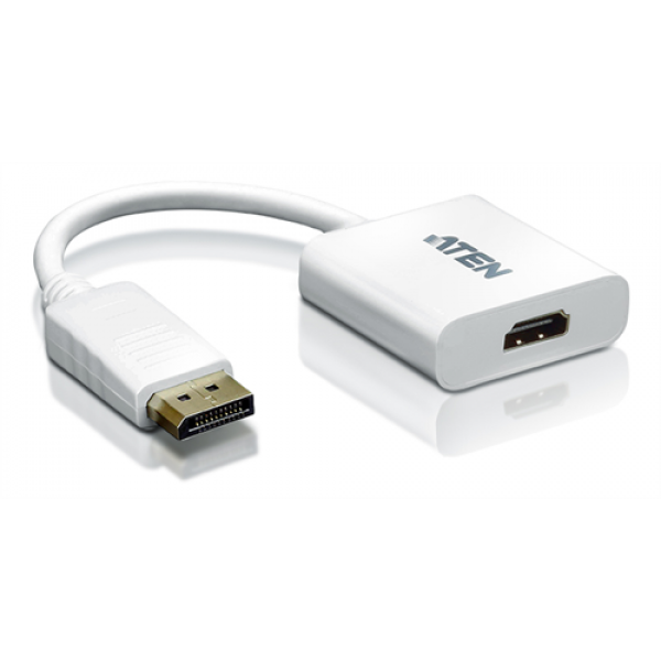 ATEN DisplayPort to HDMI adapter, PC Up to UXGA, 1080P VC985-AT