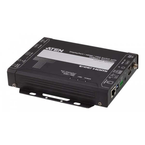 ATEN DisplayPort/HDMI/VGA Switch with HDBaseT Transmitter VE3912T-AT-G
