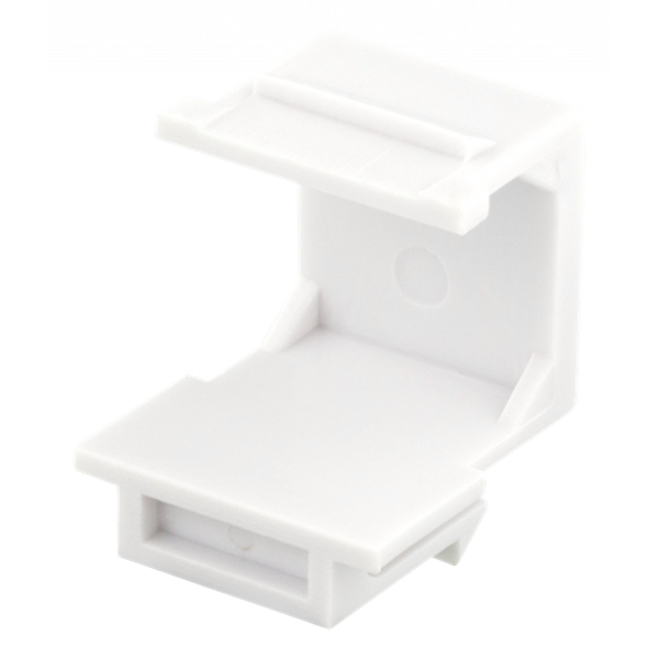 DELTACO blindplugg för Keystone-portar, 5-pack, vit VR-229