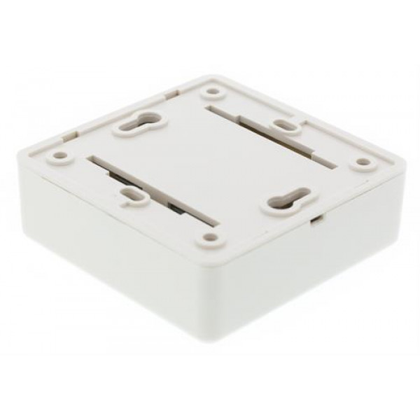 DELTACO Vägguttag utanpåliggande UTP 1XRJ45, Cat6