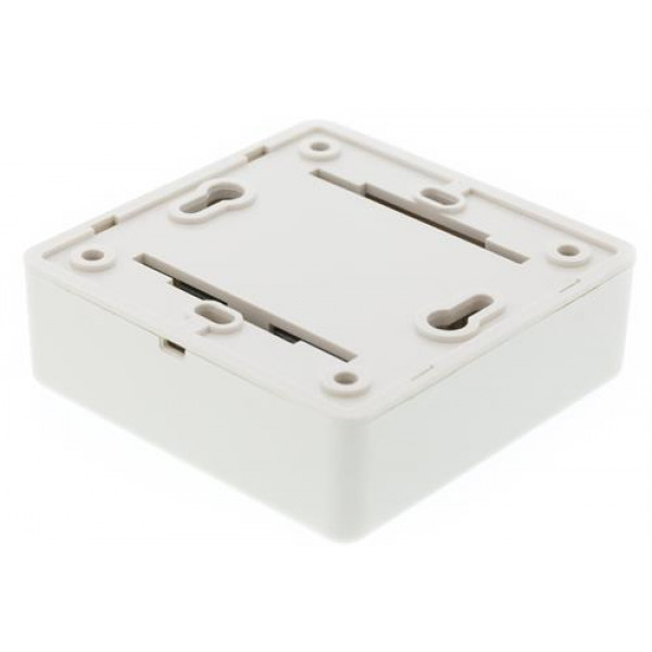 DELTACO Vägguttag utanpåliggande, UTP 2xRJ45, Cat6