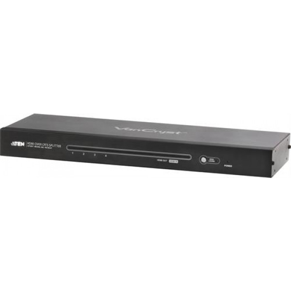 ATEN HDMI-splitter över Ethernet-kabel, 4 kanaler, 60m, 1080p, ljud VS1804T-AT-G