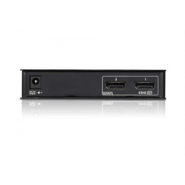 ATEN VS192 2-Port DisplayPort Splitter, 4K VS192-AT-G