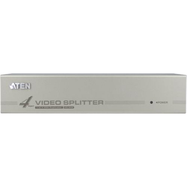 ATEN, VGA-splitter, 1-4, 1280x1024, HD15 ha - 4xHD15ho VS94A-AT-G