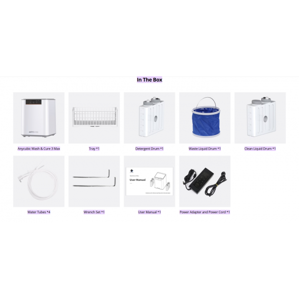 Wash Cure 3 Max WC3MWH0A-O