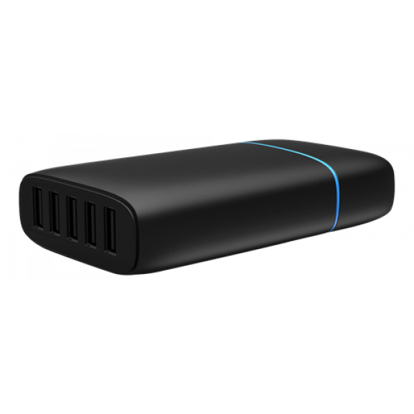Laddare USB Adapter 9A 5xUSB-portar Laddstation