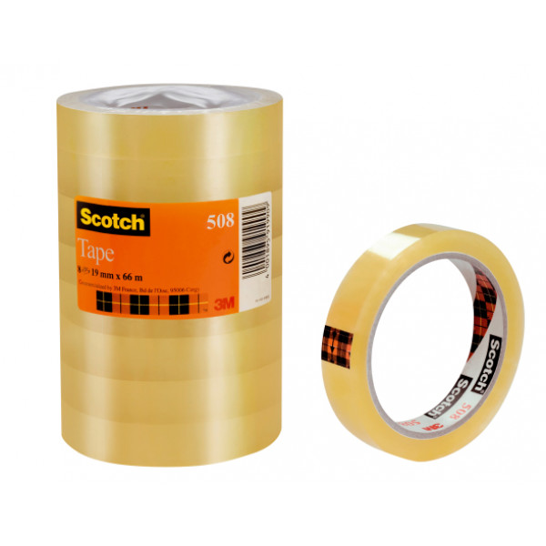 Tejp - Kontorstejp 19mm 66m Scotch 508 (1-pack) 7100213204