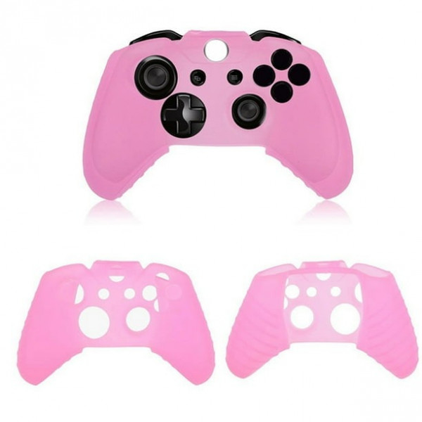 XBOX One Handkontrollerskydd i silikon Rosa XBOX-001